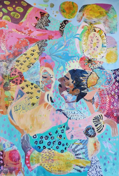 The Dance/ 2014/ 80 x 120 cm/ acrylic on canvas